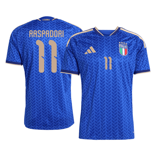 RASPADORI #11 Italien Tröja 2026 Hemma Premium Blå