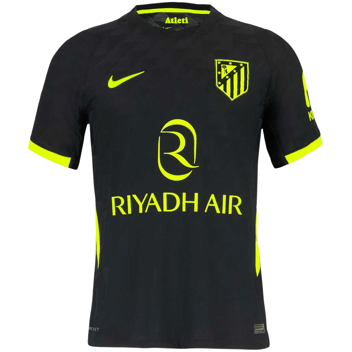 Atletico Madrid Tröja 2026/27 Borta Autentisk Svart