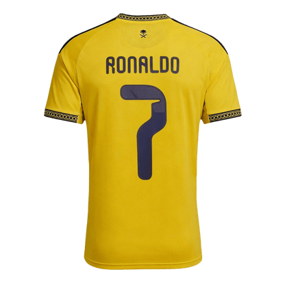 Al Nassr Tröja RONALDO #7 2026/27 Hemma Gul-3