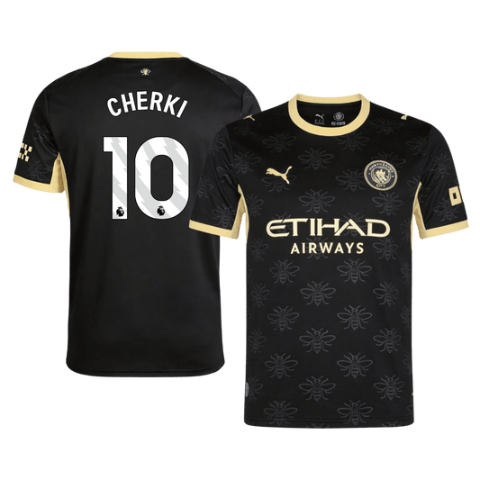 Manchester City Tröja CHERKI #10 2026/27 Borta Svart