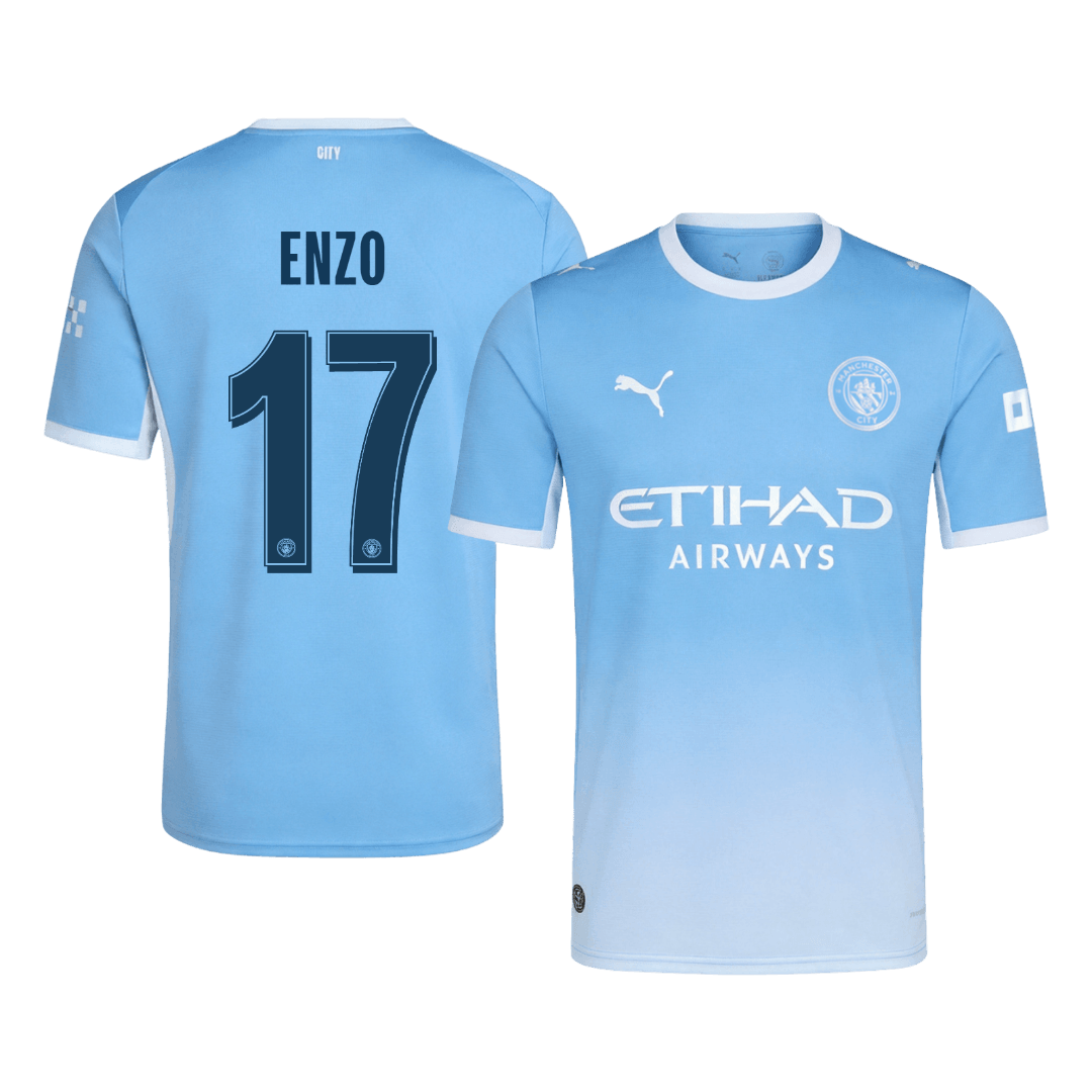 Manchester City Tröja ENZO #17 2026/27 Hemma Blå - UCL