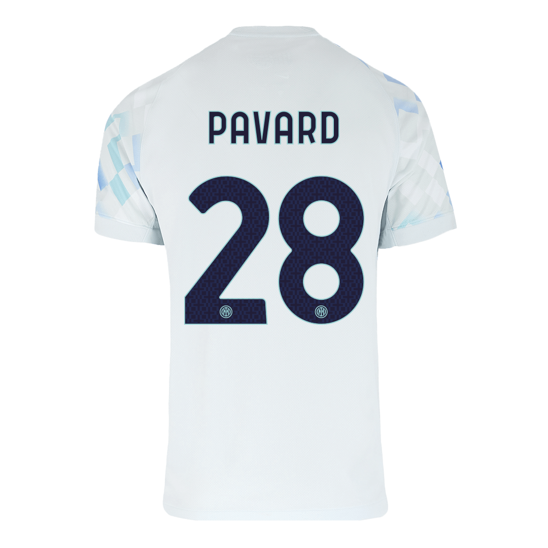 Inter Milan Tröja PAVARD #28 2025/26 Borta-10