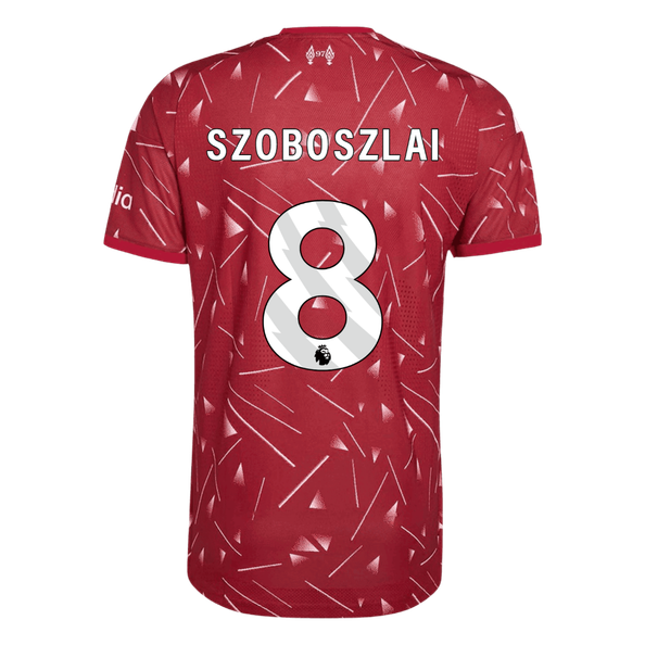 Liverpool Tröja SZOBOSZLAI #8 2026/27 Hemma Autentisk Röd