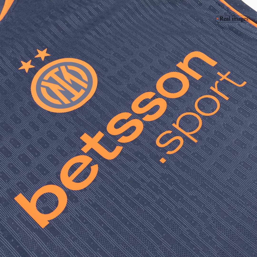 Inter Milan Tröja 2025/26 Tredje Autentisk Mörkblå-5