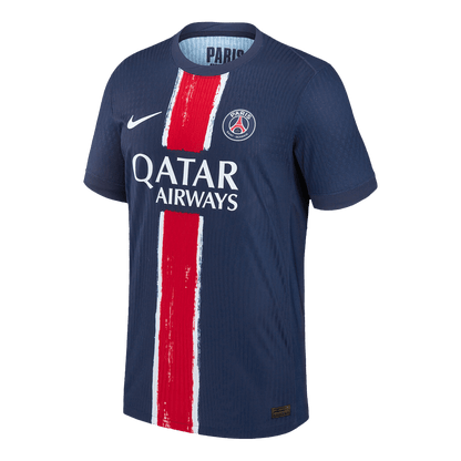 PSG Tröja BARCOLA #29 2024/25 Hemma Mörkblå-12