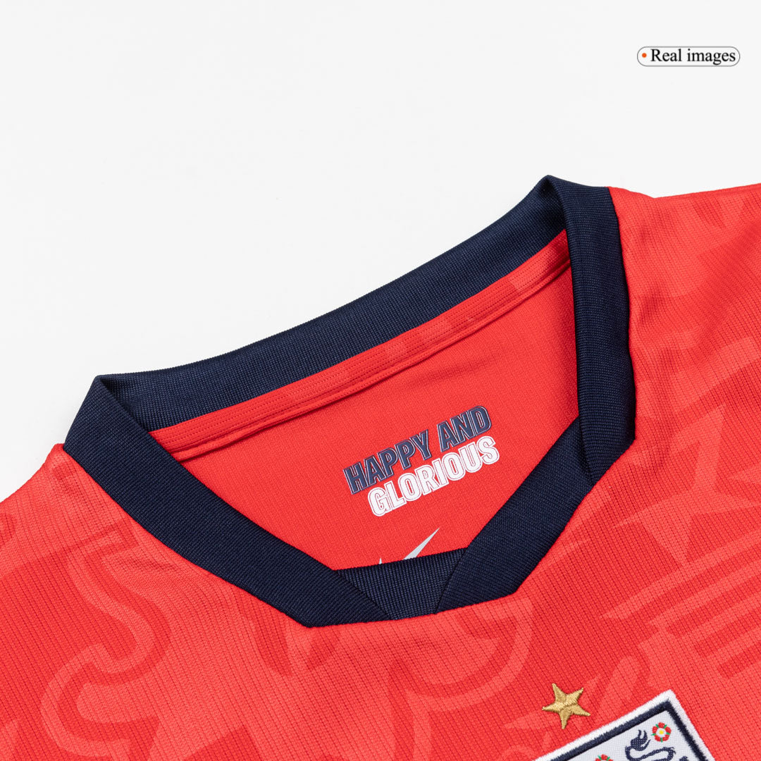 England Tröja 2026 Borta Röd Barn