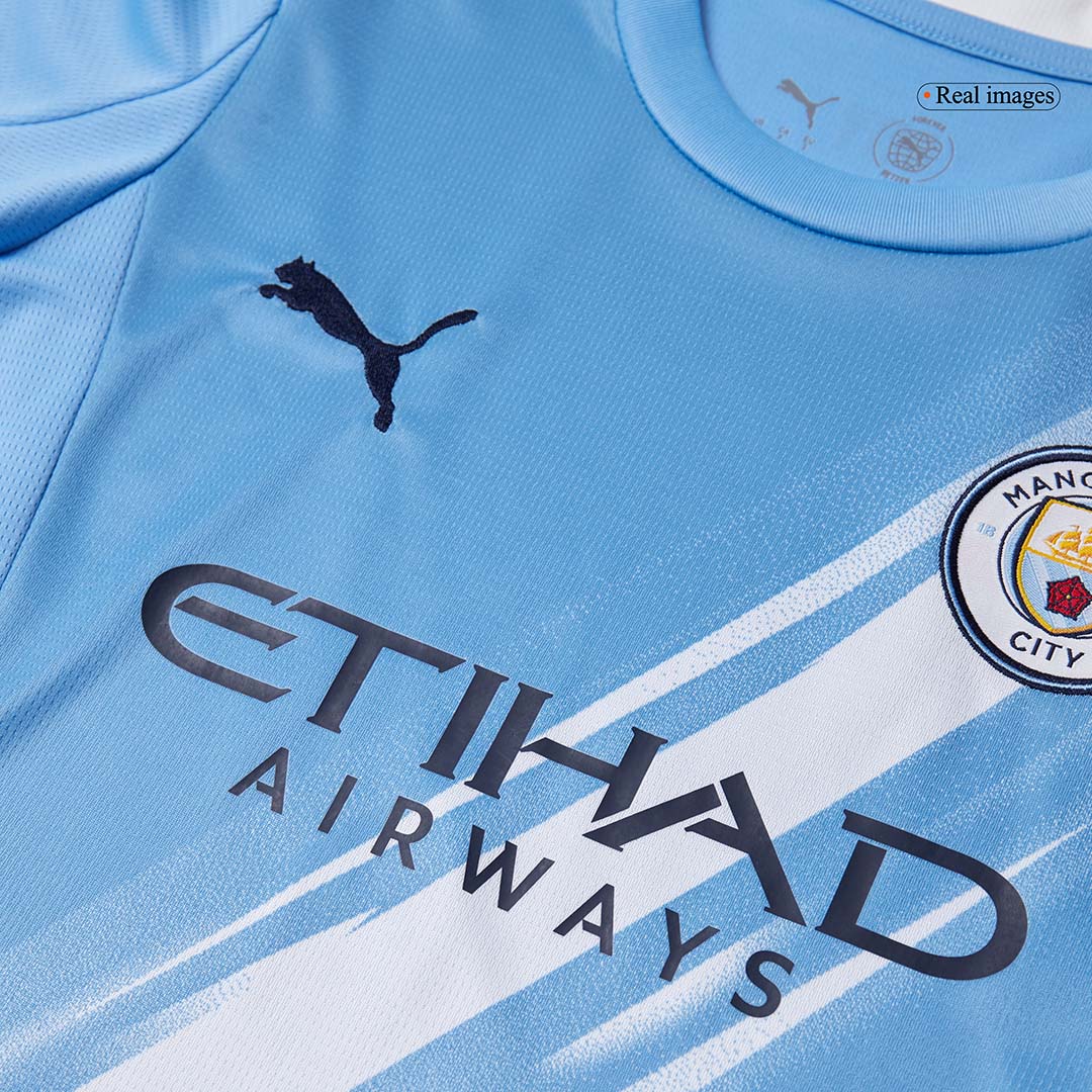 Manchester City Tröja 2025/26 Hemma Blå Dam
