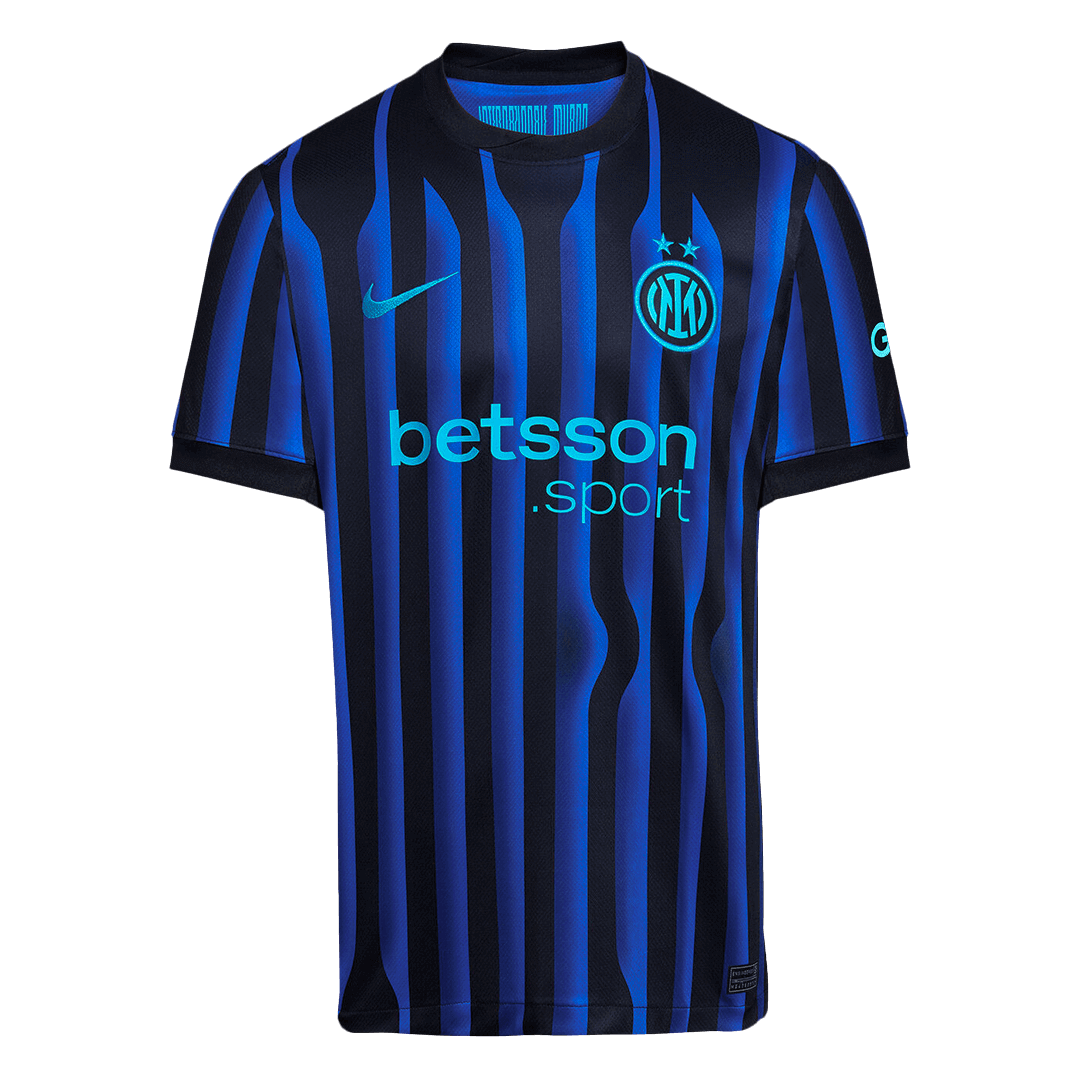 Inter Milan Tröja THURAM #9 2025/26 Hemma Blå och svart-12