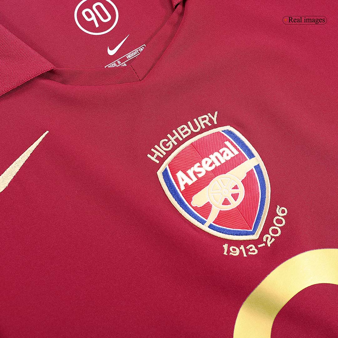 HENRY #14 Arsenal Hemmatröja 2005/06 Retro Tröja
 Röd-3