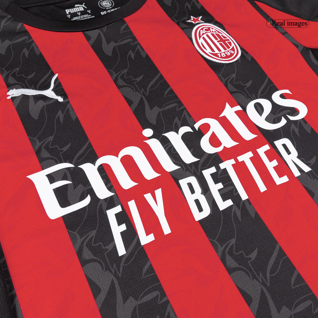 MODRIĆ #14 AC Milan Tröja 2025/26 Hemma Premium Röd & Svart