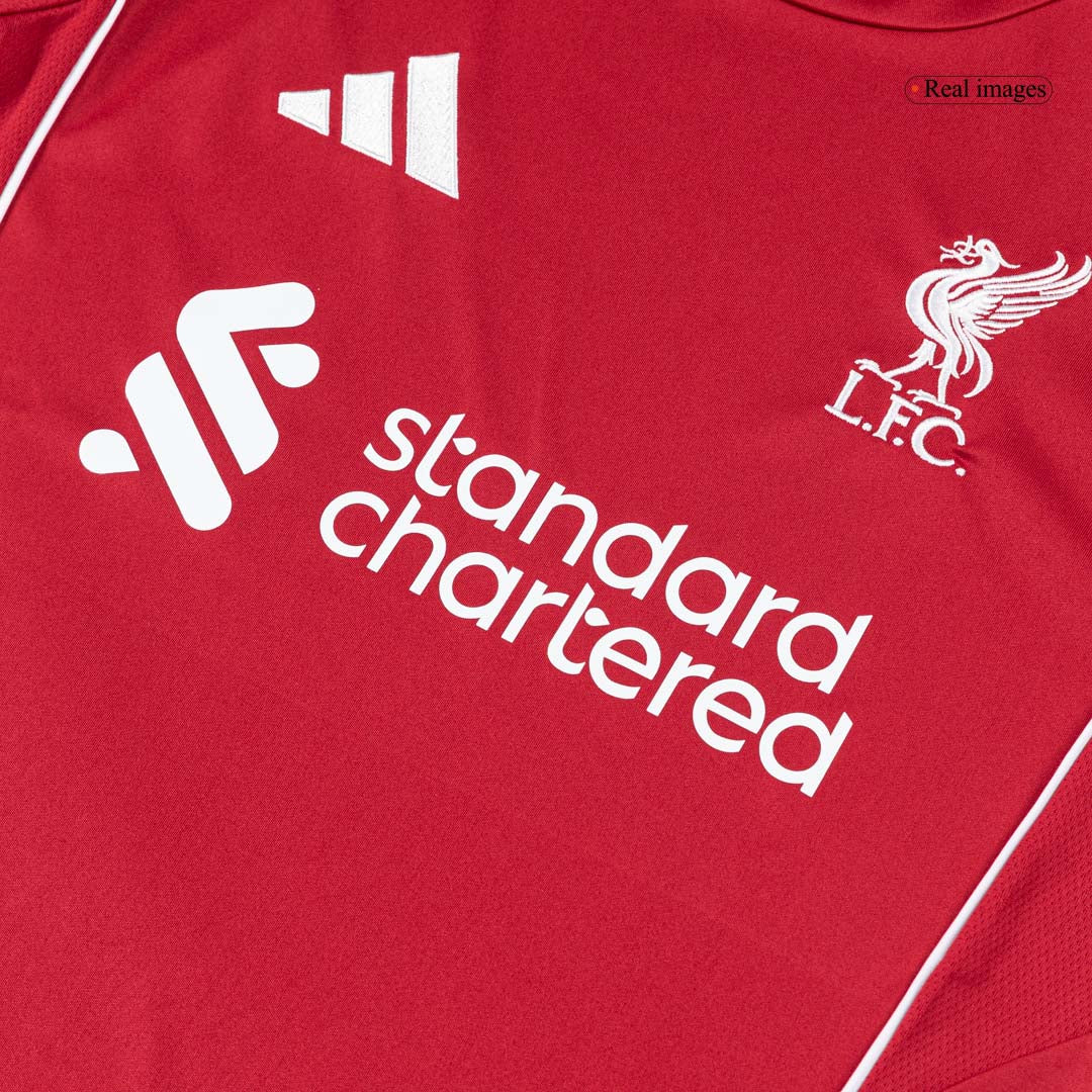Liverpool Tröja VIRGIL #4 2025/26 Hemma Röd
