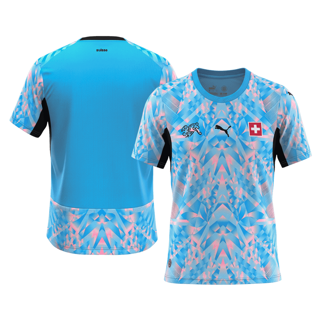 Schweiz Tröja 2026 Blå