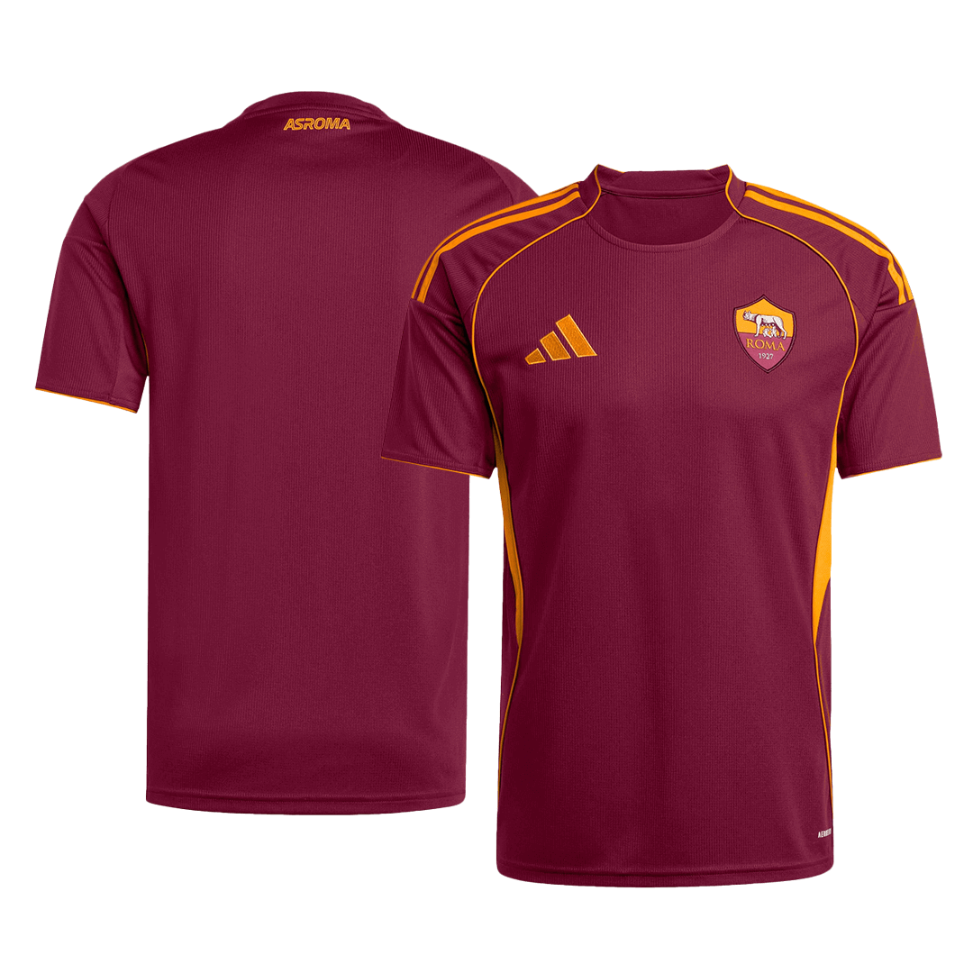 Roma Tröja 2025/26 Hemma Röd-10