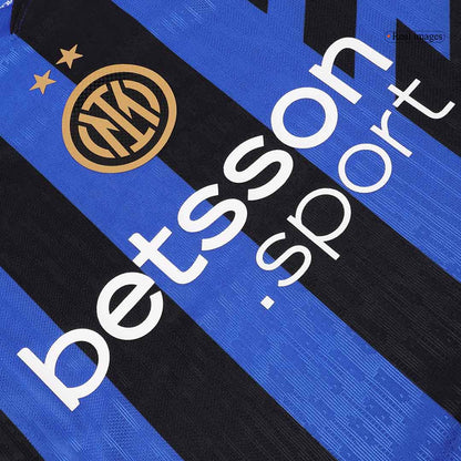 Inter Milan Tröja 2024/25 Hemma Autentisk Blå och svart-7