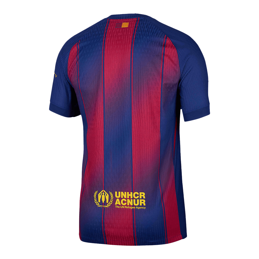 Barcelona Tröja 2025/26 Hemma Autentisk Röd & Blå