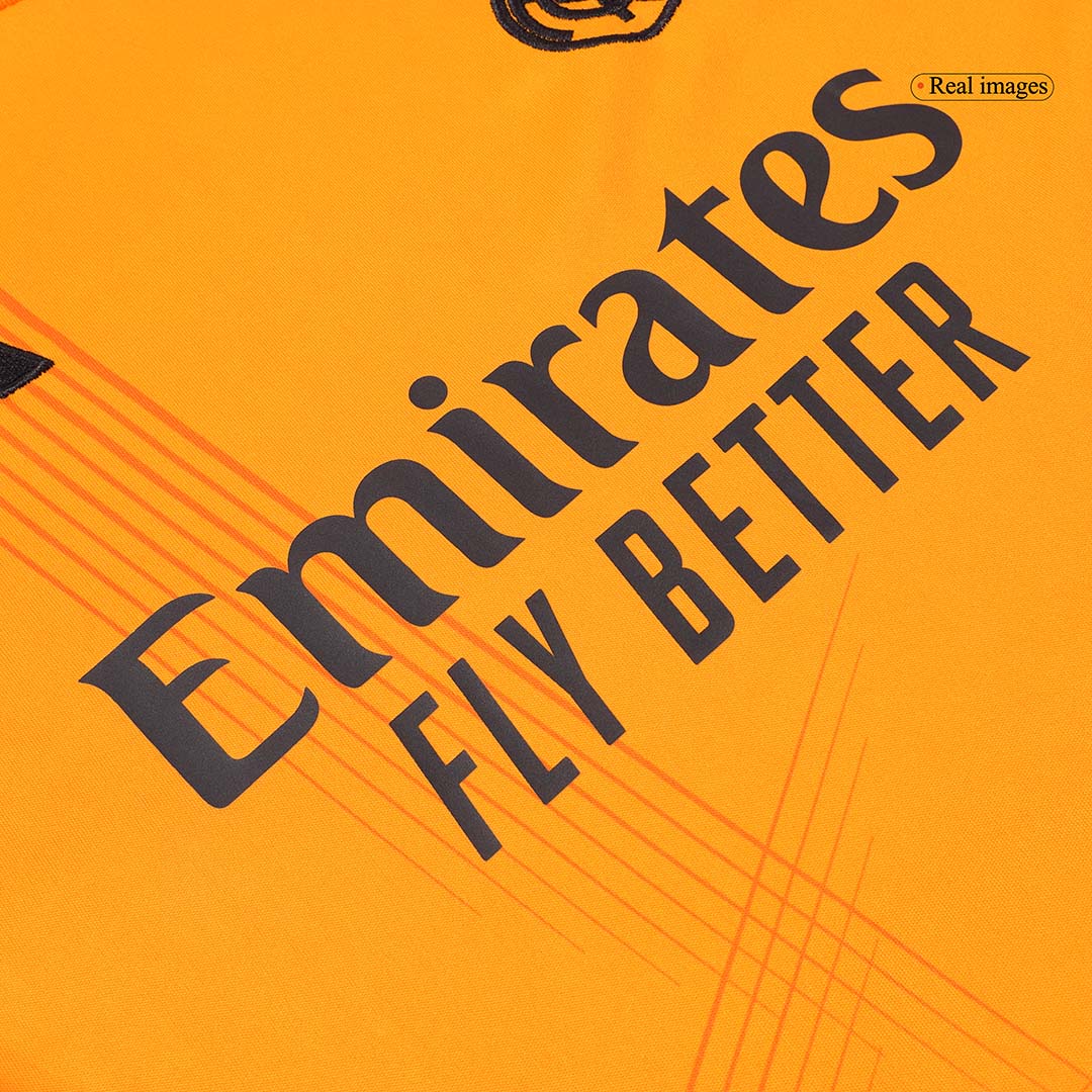 Real Madrid Tröja 2024/25 Borta Orange Barn