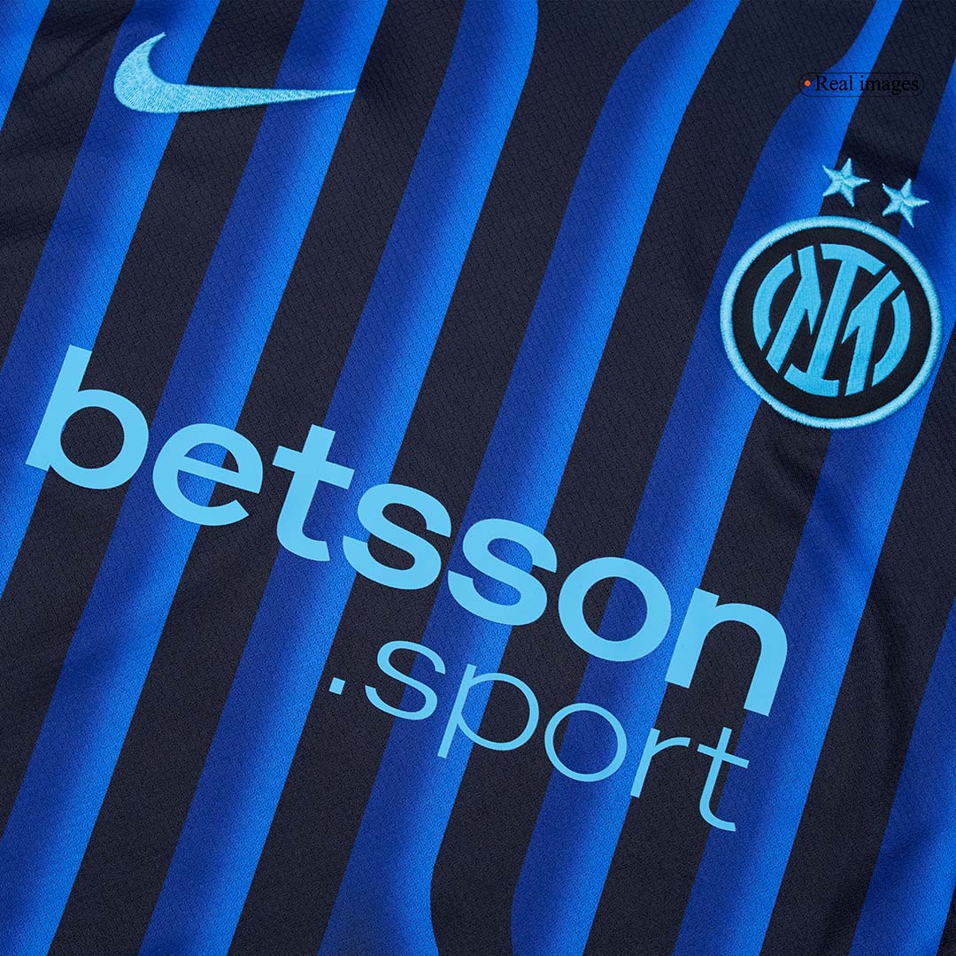 Inter Milan Tröja THURAM #9 2025/26 Hemma Blå och svart-5