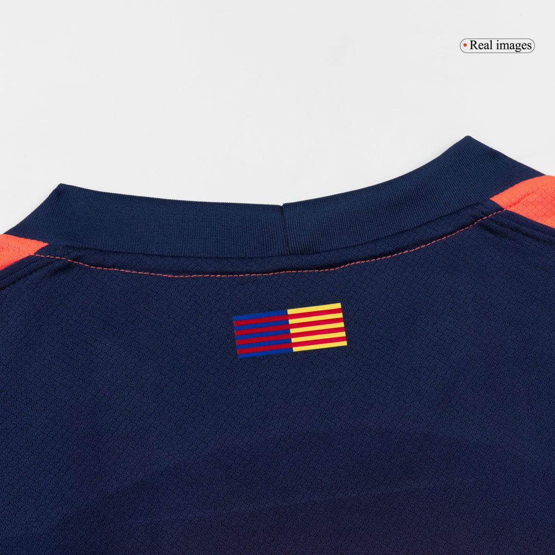 Barcelona Tröja LAMINE YAMAL #10 2025/26 Tredje Orange - UCL-3