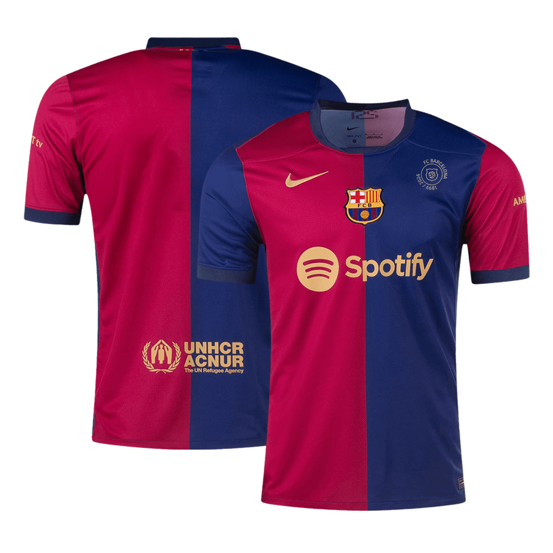 Barcelona Tröja 2024/25 Hemma Röd & Blå - 125-årsjubileum-12