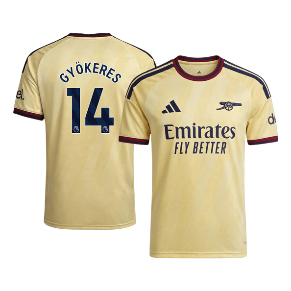 Arsenal Tröja GYÖKERES #14 2026/27 Tredje Gul
