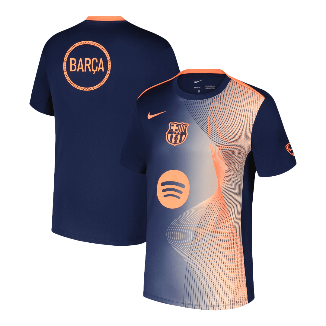 Barcelona Tröja 2025/26 Orange&Black