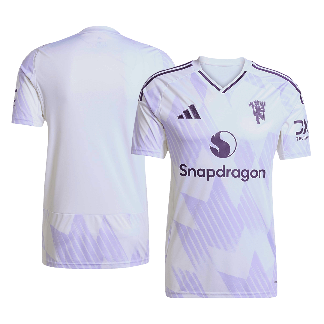 Manchester United Tröja 2025/26 Borta Vit
