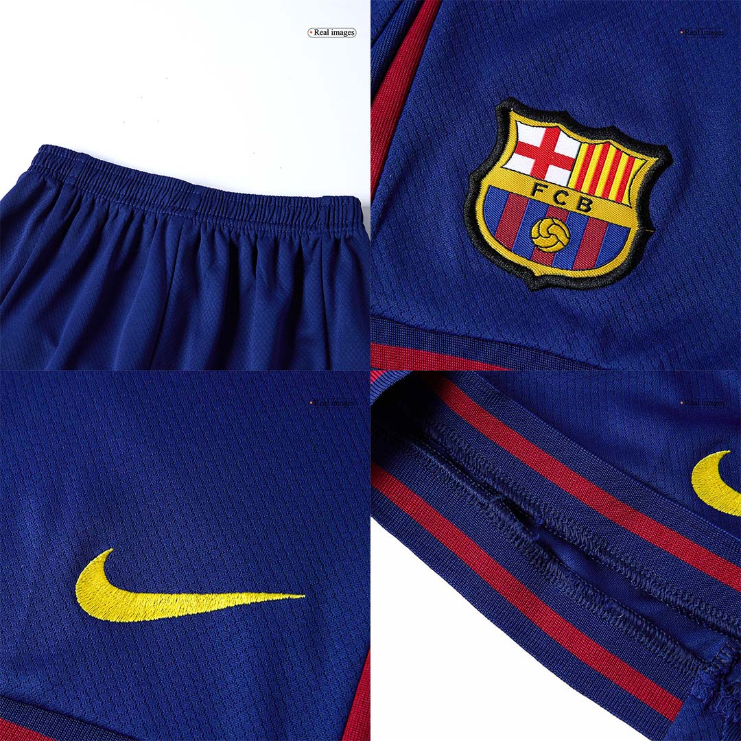 Barcelona Tröja 2025/26 Hemma Röd & Blå Barn Premium
