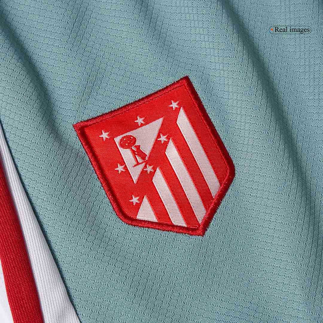 Atletico Madrid Tröja 2024/25 Borta Grön Barn-3
