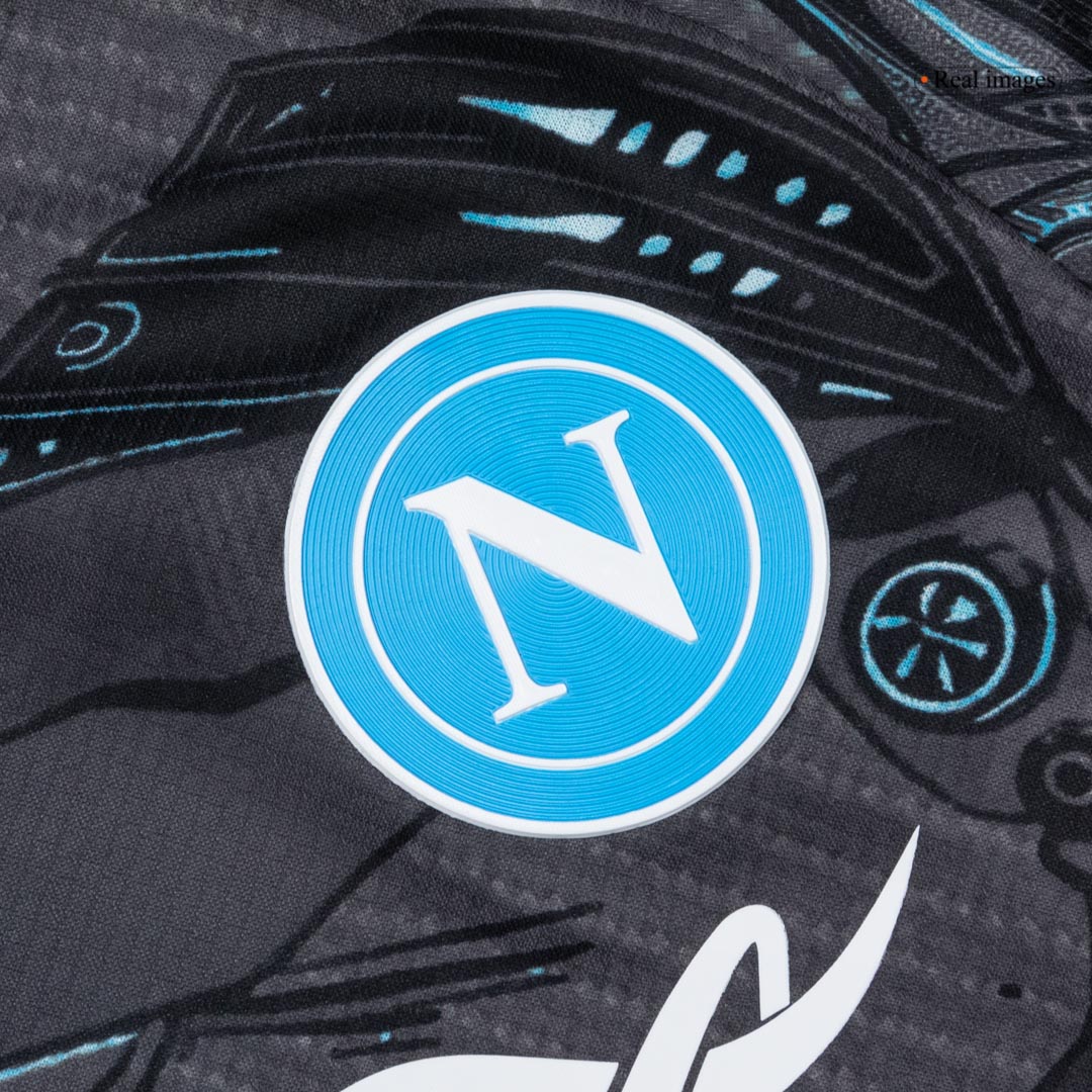Napoli Tröja 2025/26 Före match Svart