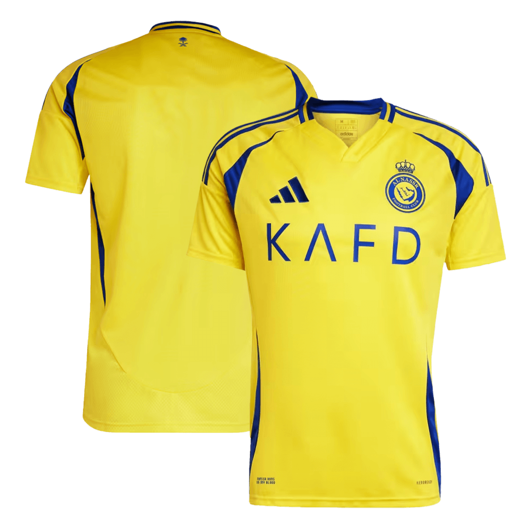 Al Nassr Tröja 2024/25 Hemma Gul
