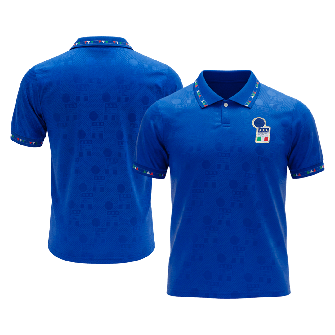 Italien Hemmatröja 1994 Retro Tröja
 Blå-7