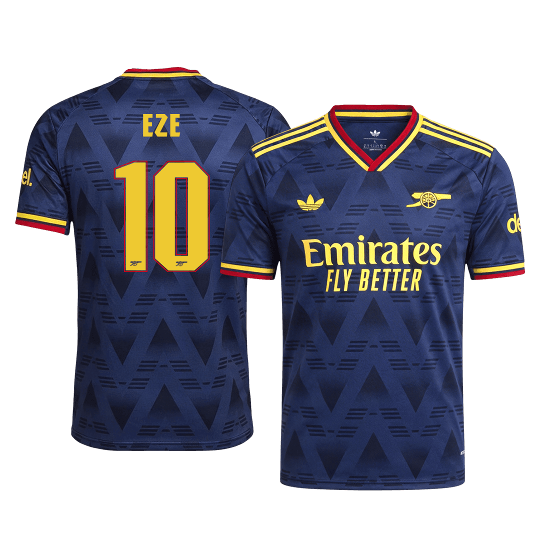 Arsenal Tröja EZE #10 2026/27 Borta Autentisk Mörkblå - UCL