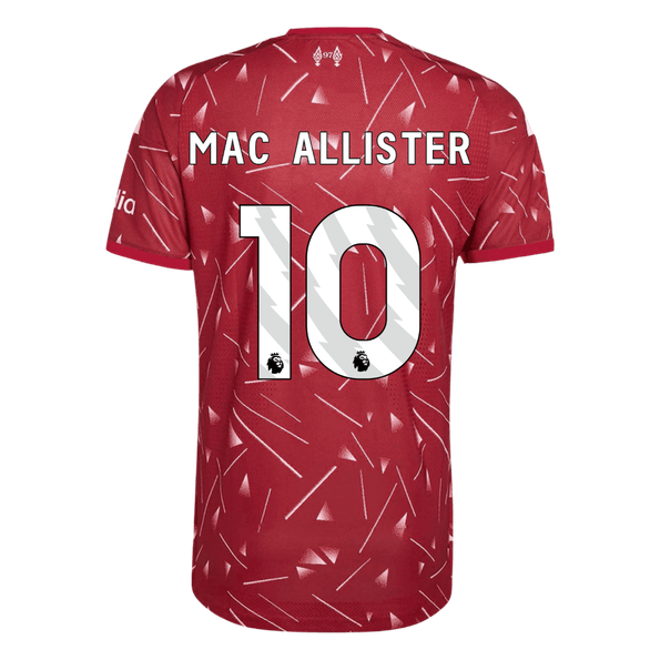 Liverpool Tröja MAC ALLISTER #10 2026/27 Hemma Autentisk Röd