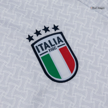 Italien Tröja 2026 Borta Långärmad Vit-6