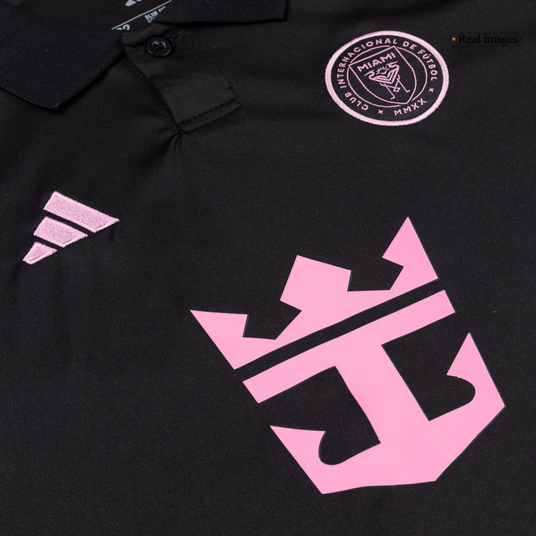 Inter Miami CF Tröja 2026 Borta Svart Barn-8