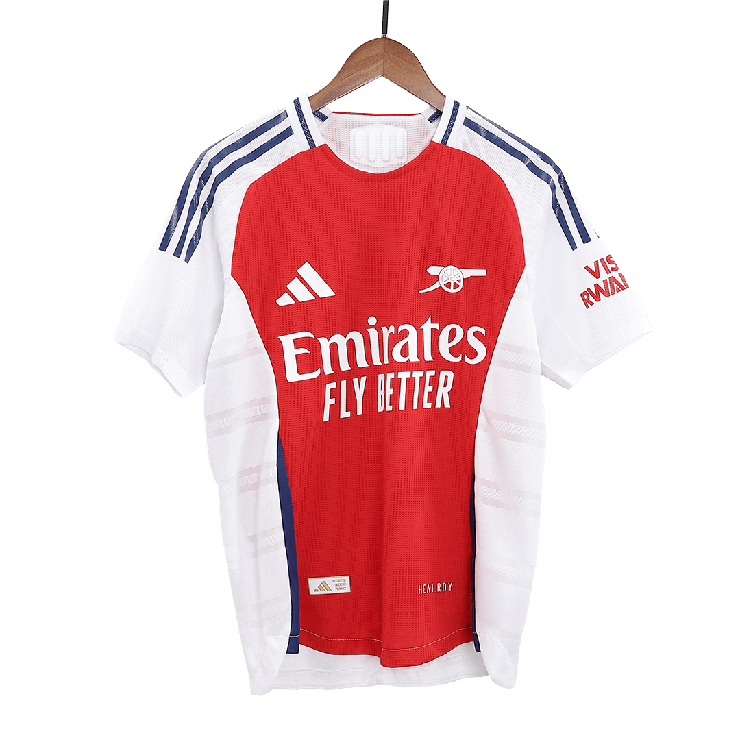 Arsenal Tröja RICE #41 2024/25 Hemma Röd - UCL