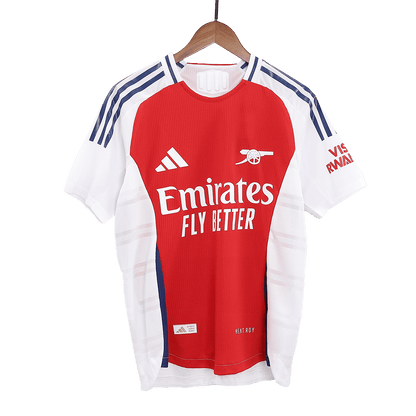 Arsenal Tröja RICE #41 2024/25 Hemma Röd-11
