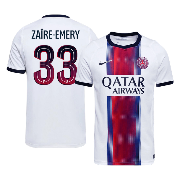 PSG Tröja ZAÏRE-EMERY #33 2026/27 Borta Vit