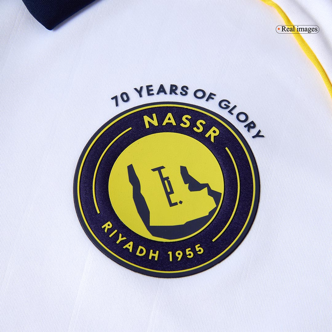 Al Nassr Tröja 2025/26 Tredje Vit-7