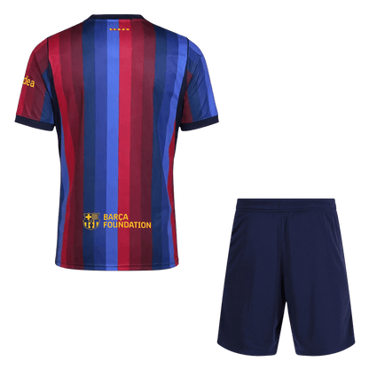 Barcelona Tröja Hemmaställ 2026/27 Röd & Blå-4
