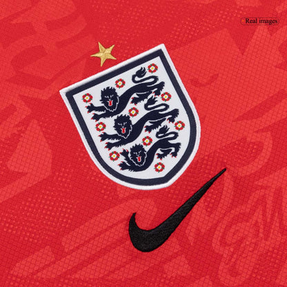 England Tröja KANE #9 2026 Borta Röd-5