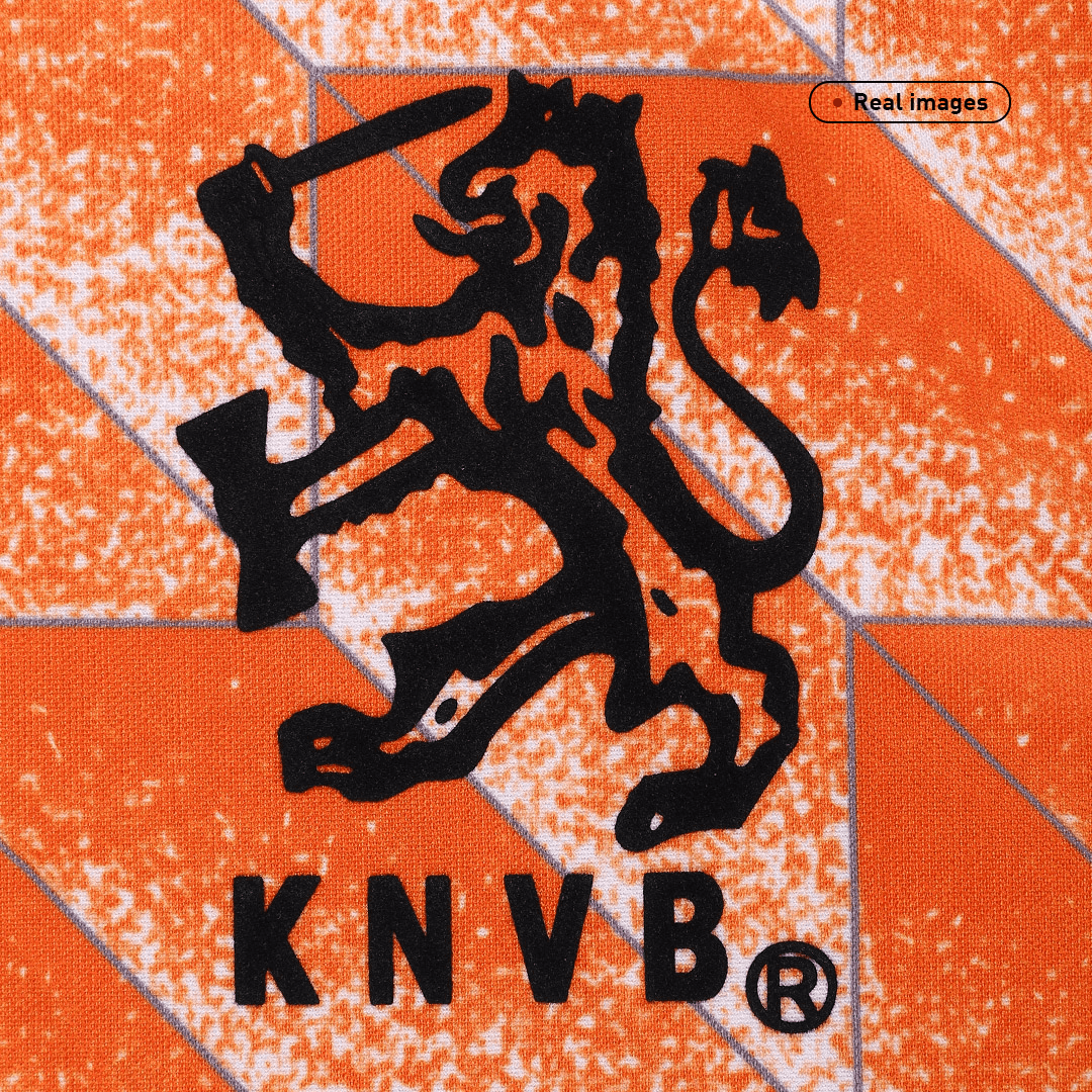 Nederländerna Hemmatröja 1988 Retro Tröja