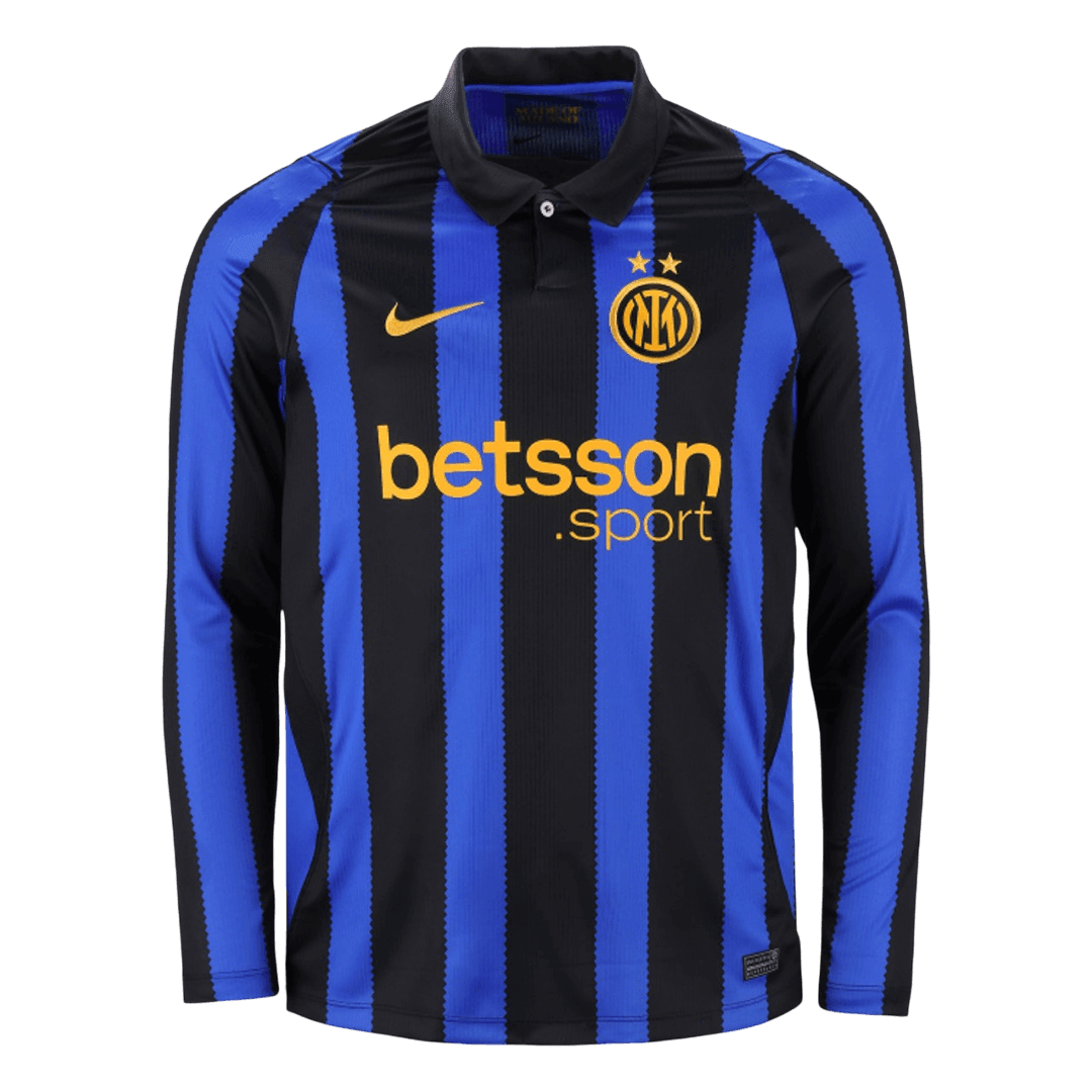 Inter Milan Tröja 2026/27 Hemma Långärmad Blå & Svart