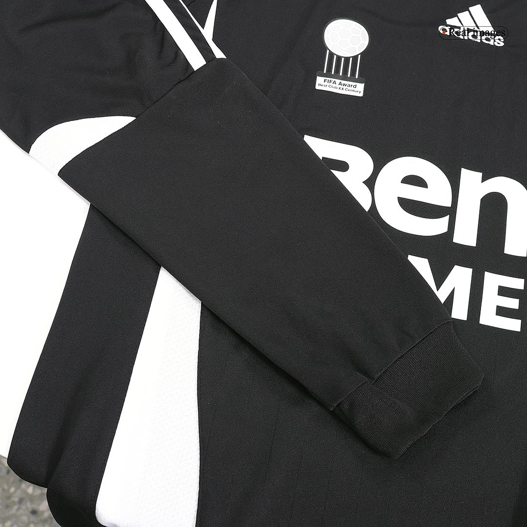SERGIO RAMOS #4 Real Madrid Bortatröja 2006/07 Retro Tröja
 Svart