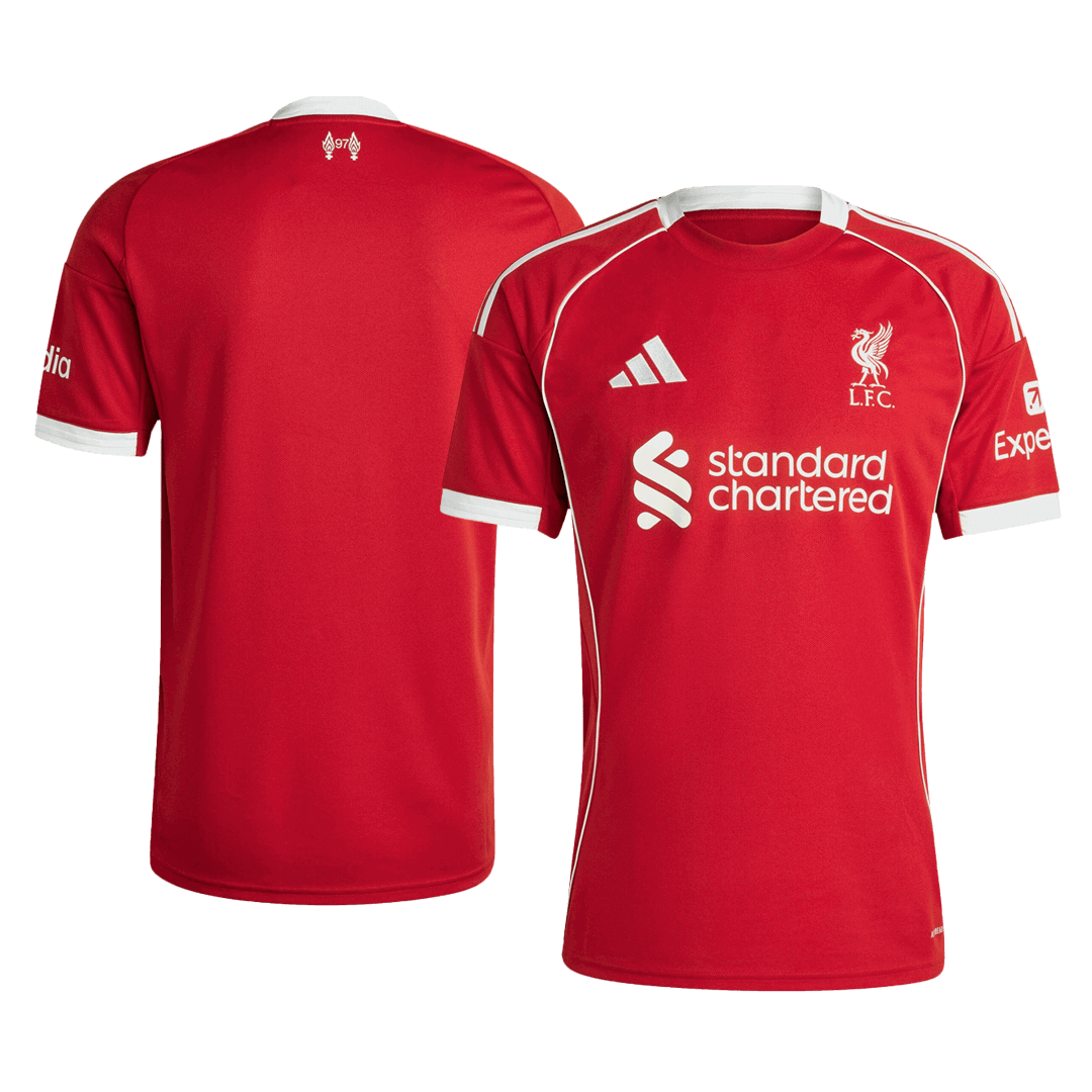 Liverpool Tröja 2025/26 Hemma Röd-9