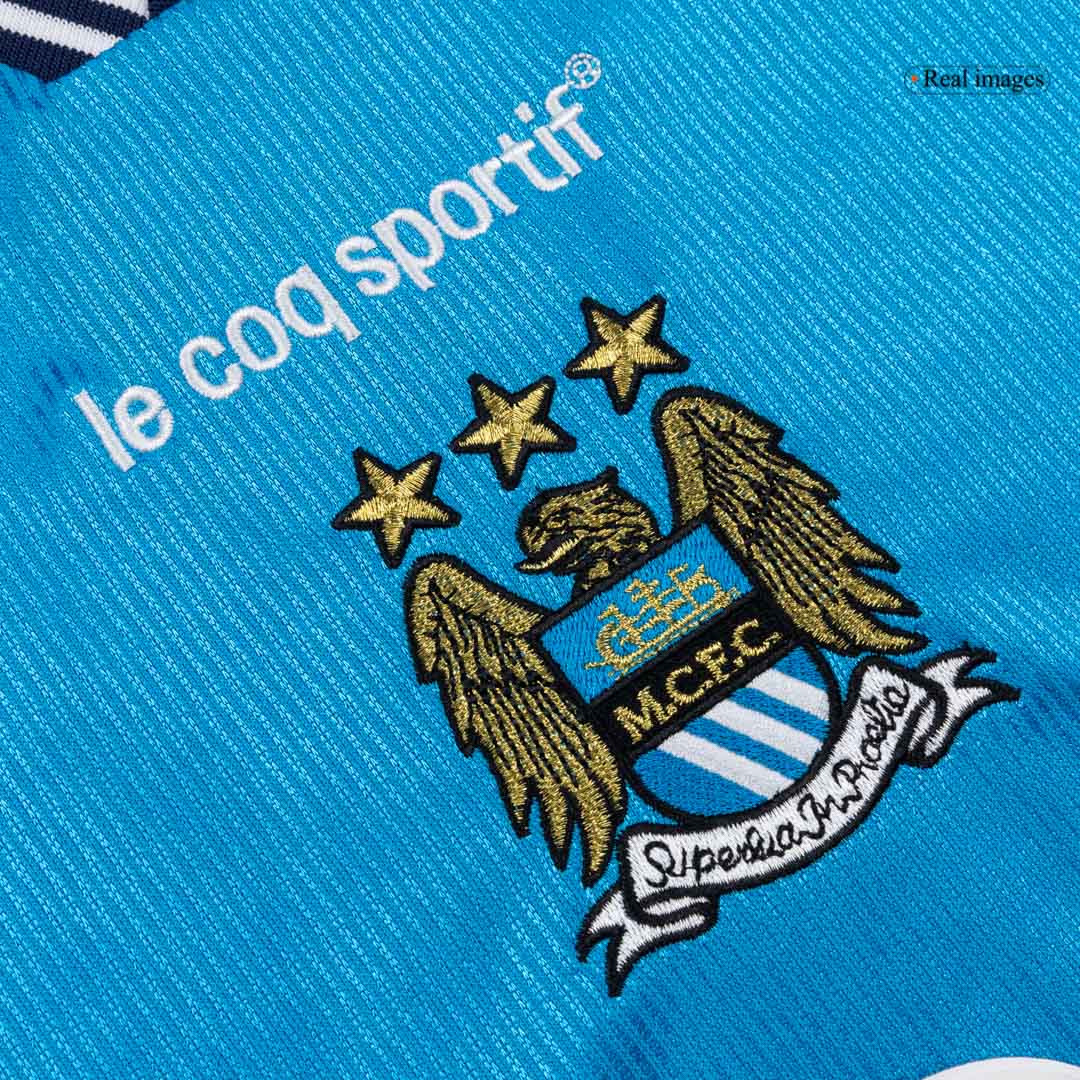 Manchester City Hemmatröja 1999/01 Retro Tröja
 Blå