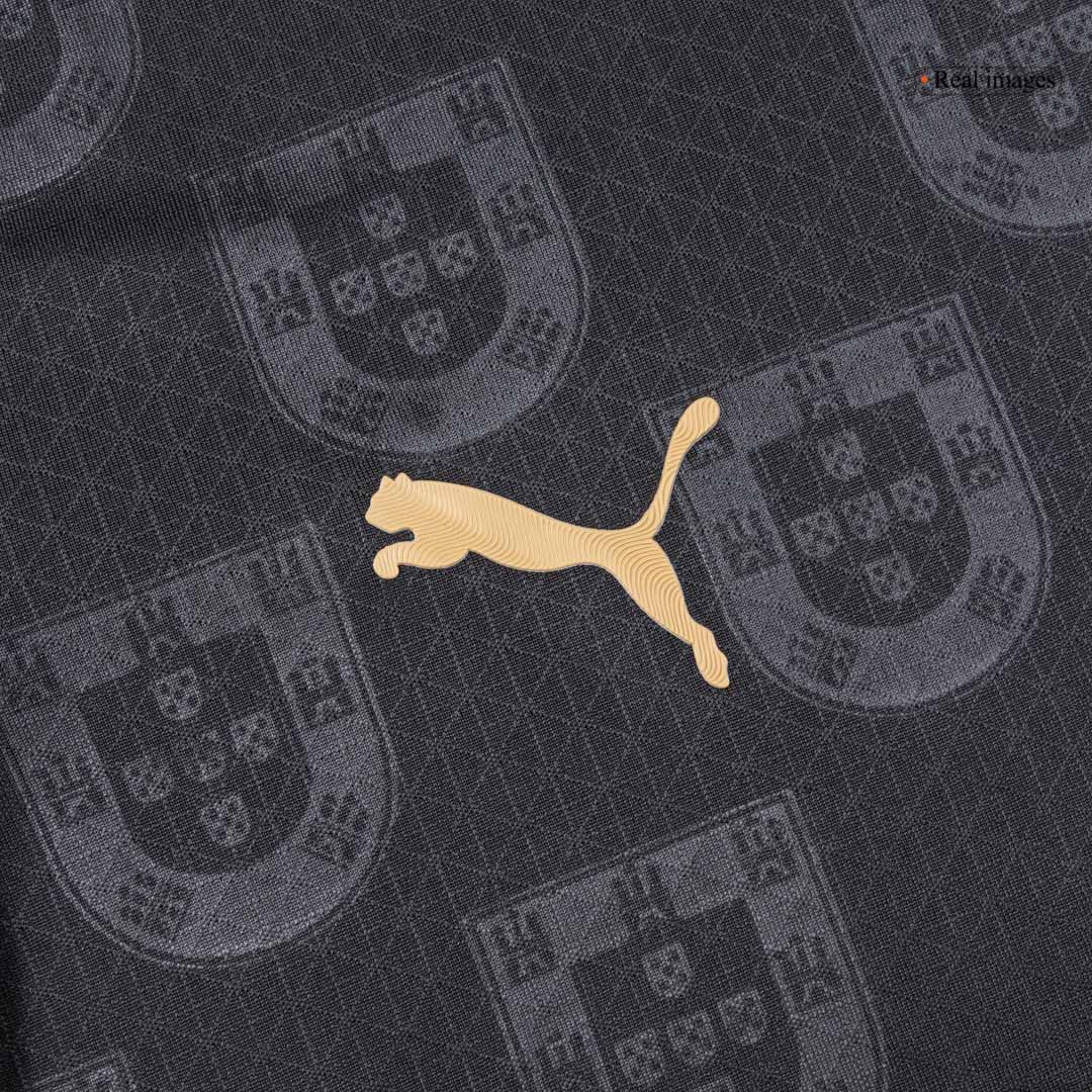 Portugal Tröja 2026 Autentisk Svart-6