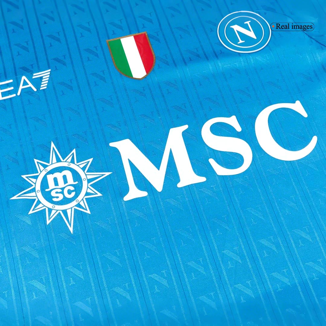 Napoli Tröja 2025/26 Hemma Blå-6
