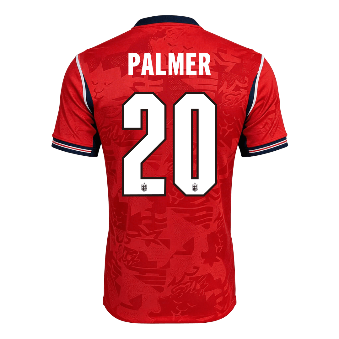 England Tröja PALMER #20 2026 Borta Röd-8