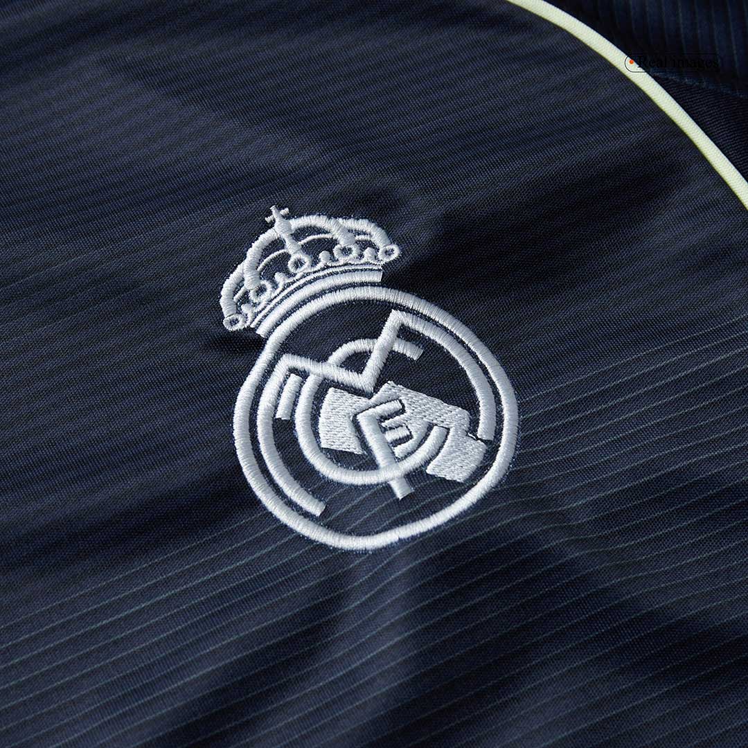 Real Madrid Tröja 2025/26 Borta Långärmad Mörkblå-7
